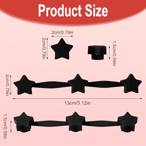 Lyreh Air Fryer Silicone Magnets Set - 4Pcs Reusable Parchment Paper Holders
