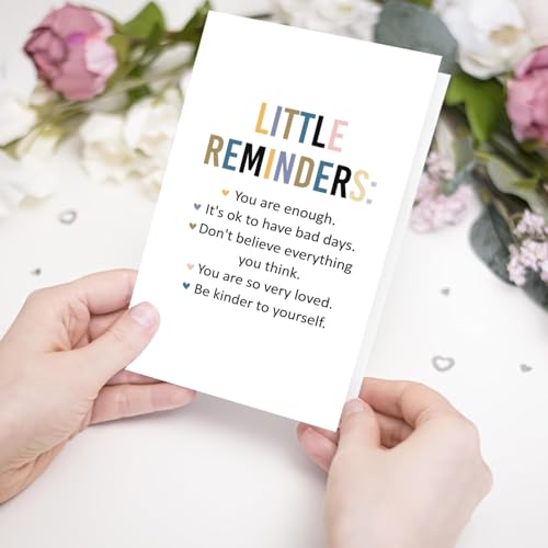 You Are Enough Encouragement Card for Family & Colleagues