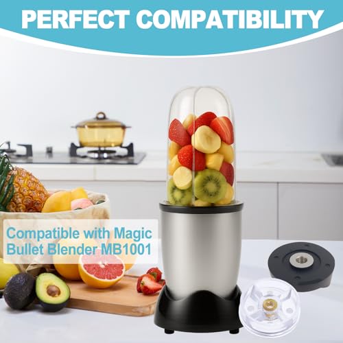 4-Pack Blender Replacement Gear Set for Magic Bullet MB1001 250W