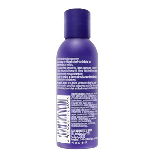 Clairol Professional Shimmer Lights Purple Shampoo for Blonde and Gray Hair