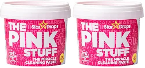 Stardrops The Pink Stuff Cleaning Paste 500g (Pack of 2) - Multi-Purpose Cleaner for Kitchen & Bathroom