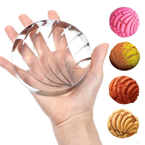 Stainless Steel Concha Cutter for Authentic Pan Dulce Baking