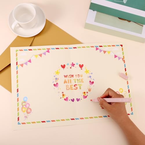 Gosknor Giant Farewell Greeting Card - Large Yellow Coworker Leaving Card