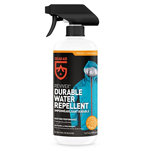 GEAR AID Revivex Outerwear Care Kit: Pro Cleaner & 16.9 oz DWR Spray