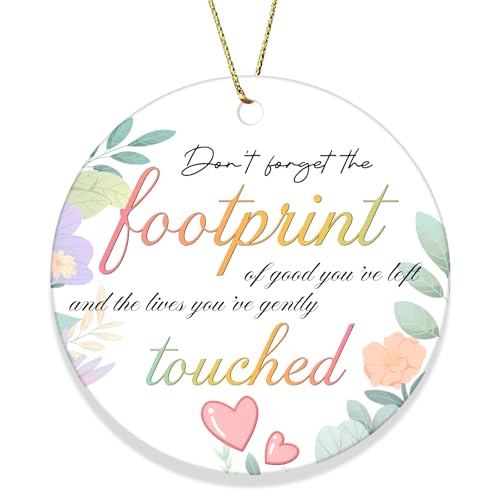 Inspirational Ceramic Ornament for Employee Appreciation Gifts