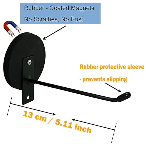Pmsanzay Magnetic Toilet Paper Holder - Heavy Duty 304 Stainless Steel