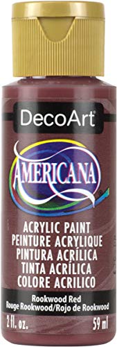DecoArt Americana Acrylic Paint, 2 oz, Rookwood Red