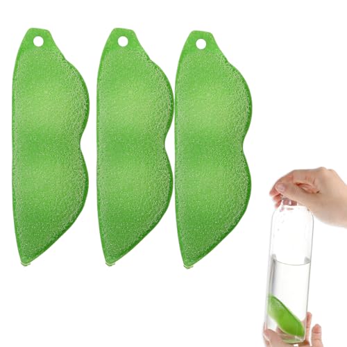 Beans Bottle Cleaner Sponge Set - 6 Pack with Ceramic Cleaning Balls