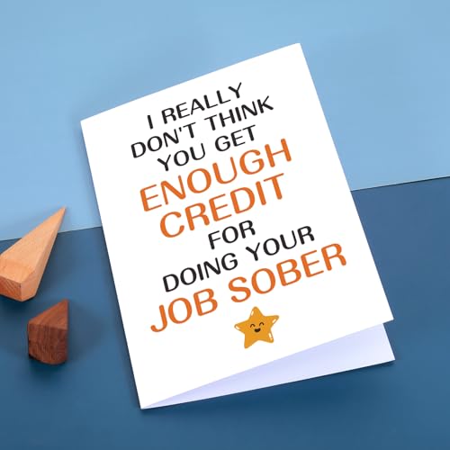 Funny Boss Appreciation Greeting Card for Men and Women - Boss Day Gift