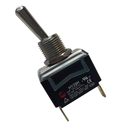 Gardner Bender GSW-127 Heavy-Duty Electrical Toggle Switch, SPST