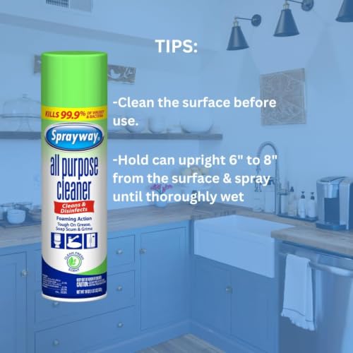 Sprayway All Purpose Foaming Cleaner Spray - 19oz Fresh Scent