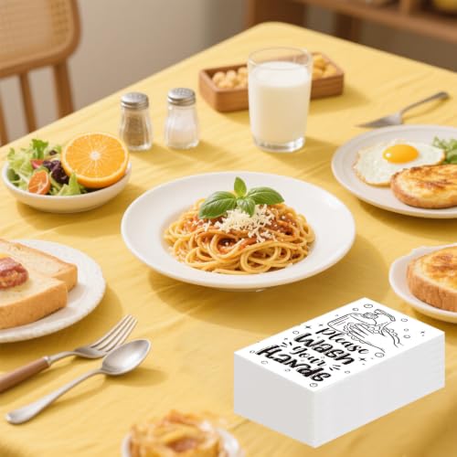 Disposable Hand Towels - 100 PCS Bathroom Paper Napkins for Guests