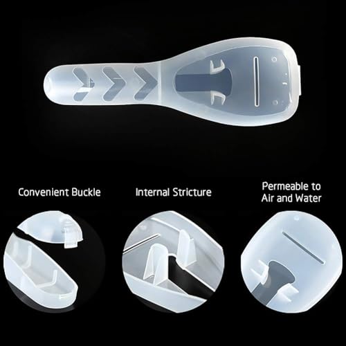 Clear Portable Travel Razor Case Plastic Shaver Protector Holder