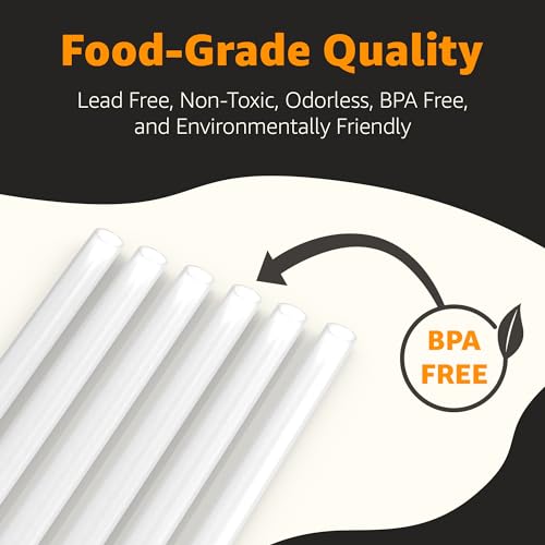 12" Replacement Straws for Stanley & Reduce Tumblers - 6-Pack