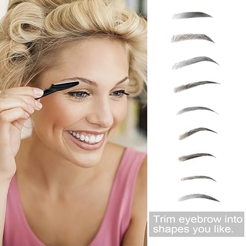 HFATMOS 12 Pcs Eyebrow Razors & Dermaplaning Tools for Face and Body