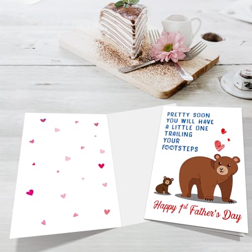 Funny 1st Father's Day Card for New Dad - Happy Father's Day Gift