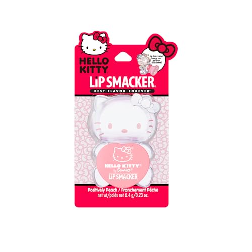 Lip Smacker Hello Kitty Lip Balm, Positively Peach Gummy Flavored