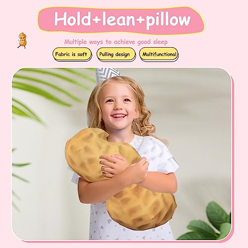 17.7-Inch Peanut Stuffed Animal Plush Toy - Realistic Vegetable Pillow