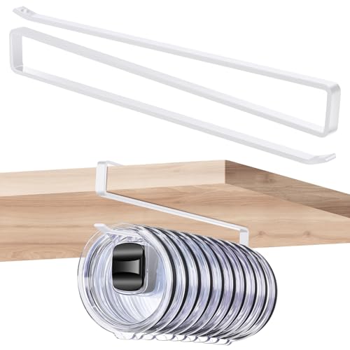 Tumbler Lid Organizer Rack - Holds 12 Lids, Carbon Steel Design