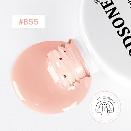JODSONE Jelly Wheat Gel Nail Polish 10ml Pale Nude Soak Off LED