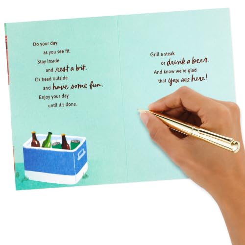 Hallmark Birthday Card for Men - Barbecue Grill Design