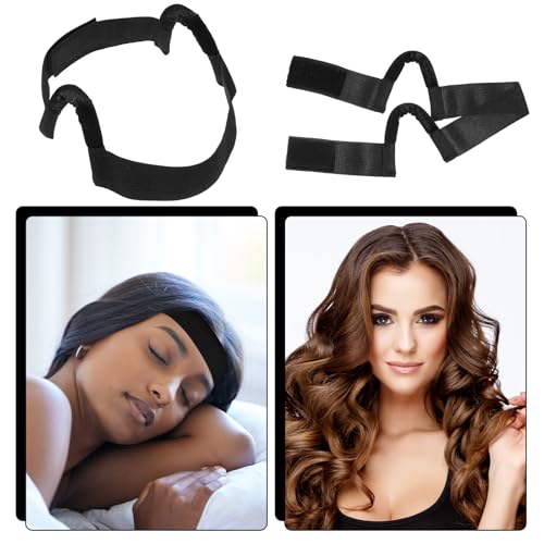 Ptwola 2 Pcs Earless Wig Melting Band for Lace Fronts, Non-Slip Elastic Grip