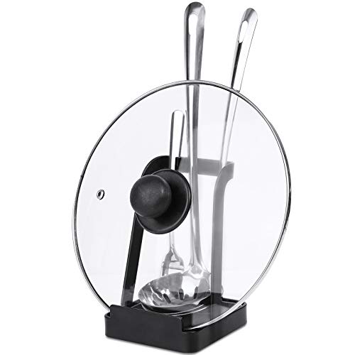 NiHome Versatile Pot Lid and Utensil Holder - Kitchen Organizer