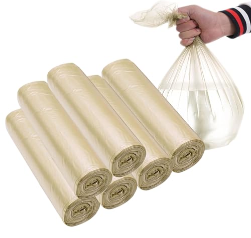 120 Count 4 Gallon Biodegradable Trash Bags - Strong & Leak Proof