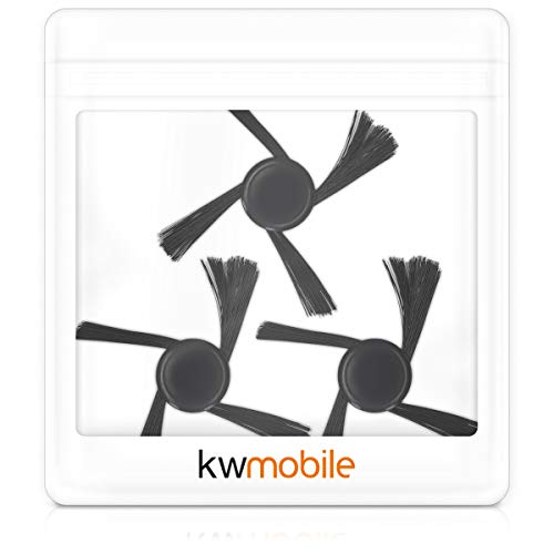 kwmobile Replacement Side Brushes for Neato Botvac D5/D6/D7 - 3-Pack