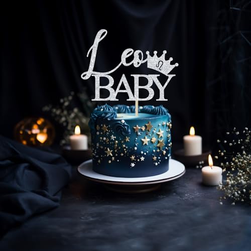 Leo Zodiac Cake Topper for Baby Shower & Birthday Parties