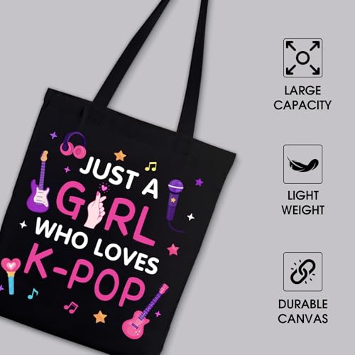 K-Pop Gift Tote Bag for Girls - Perfect for Music Lovers