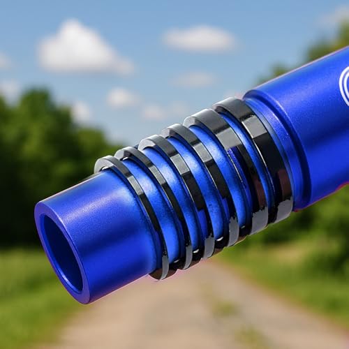 8 PCS Bicycle Headset Spacer, 4 Sizes Aluminium Alloy Bike Handlebar Stem Spacers Threadless Fork Washer Fit for 1 1/8-Inch Stem 2mm 3mm 5mm 10mm