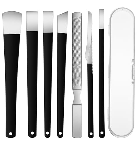 7-Piece Pedicure Knife Set Stainless Steel Callus & Corn Remover Tool Kit