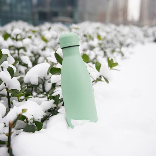 Konokyo 12 oz Insulated Stainless Steel Water Bottle - Macaron Green
