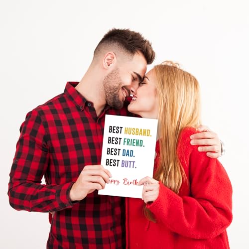 Funny Birthday Card for Husband | Hilarious Love Greeting
