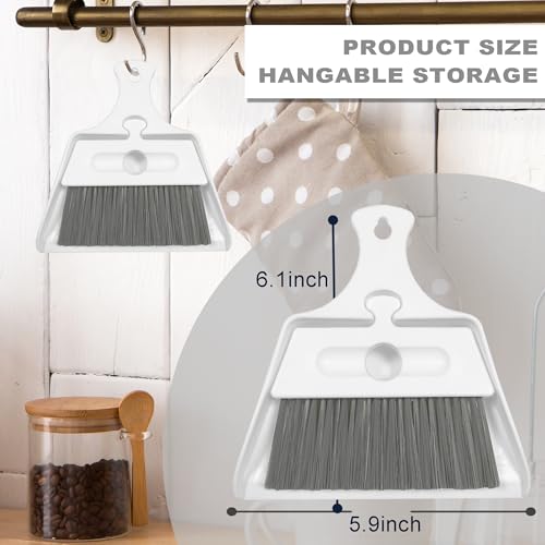 NBGYTECH Mini Broom and Dustpan Set for Easy Cleaning