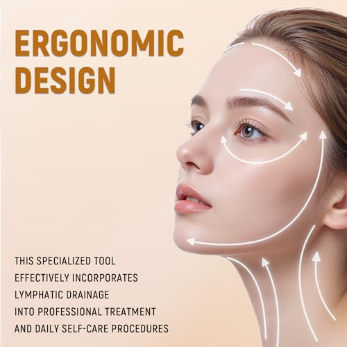Sprsum Lymphatic Contour Face Brush & Soft Drainage Massager