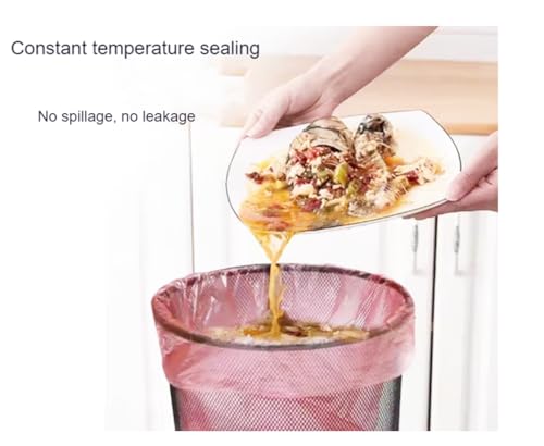 Thickened Garbage Bags for 30L Bins - 68 Count, Leak-Proof Kitchen Liners