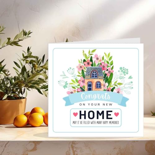 Happy New Home Card - Housewarming Congrats | Purple Fox