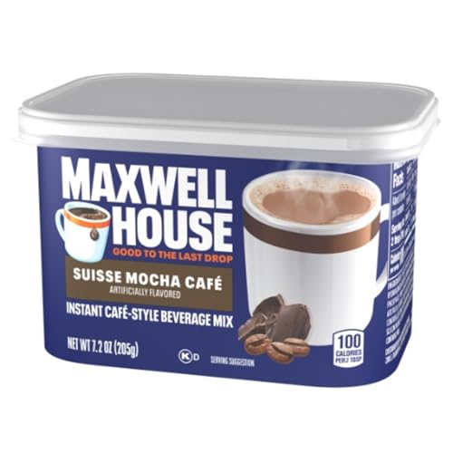 Maxwell House International Suisse Mocha Cafe - 7.2 oz (Pack of 8)