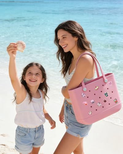 Summer Charms for Bogg Bag 30 Pcs Beach Tote Bag Accessories Decoration