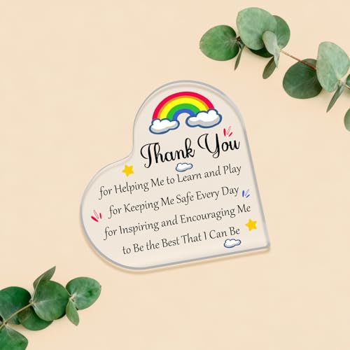 Thoughtful Teacher Appreciation Gift - Keepsake Desk Sign