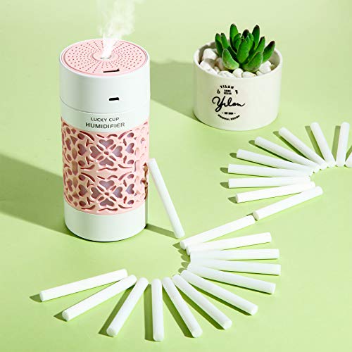 60 Pcs Car Humidifier Filter Replacement Sticks - 2.75 x 0.31 Inch Cotton