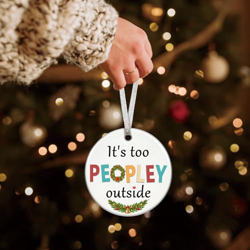 2026 Christmas Ornaments for Best Friends | Durable Ceramic Tree Decor