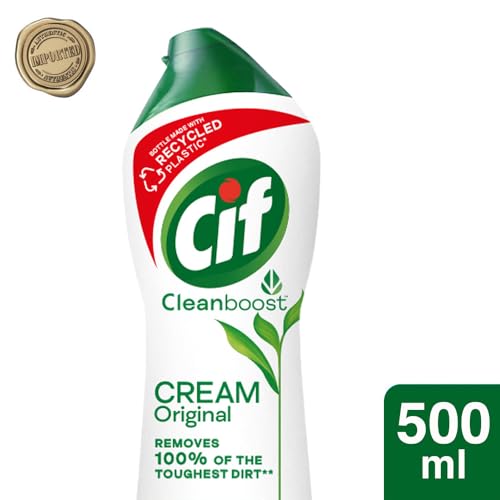 Cif Professional Original Cream Cleaner 500ml - Powerful Stain Removal
