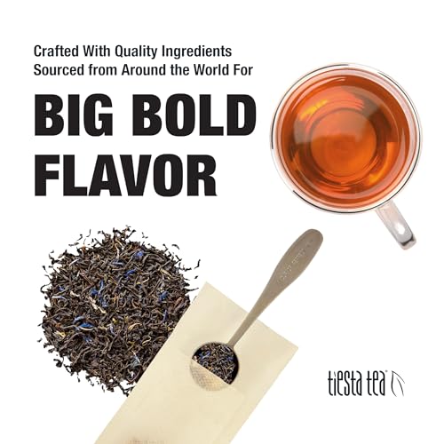 Tiesta Tea Creamy Earl Grey Black Tea - 16oz Loose Leaf Pouch