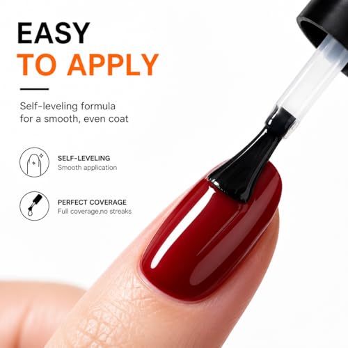 XCVPL No Wipe Gel Top Coat - 15 mL High Gloss UV/LED Nail Polish