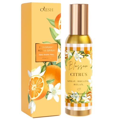 CLESH Blossom Citrus Room Spray - 4 oz Long-Lasting Air Freshener