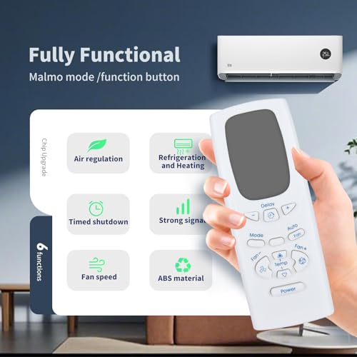 PZL AC Replacement Remote Control for GE Air Conditioners