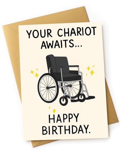 Funny Birthday Card for Husband - Unique 5x7 Gift Idea